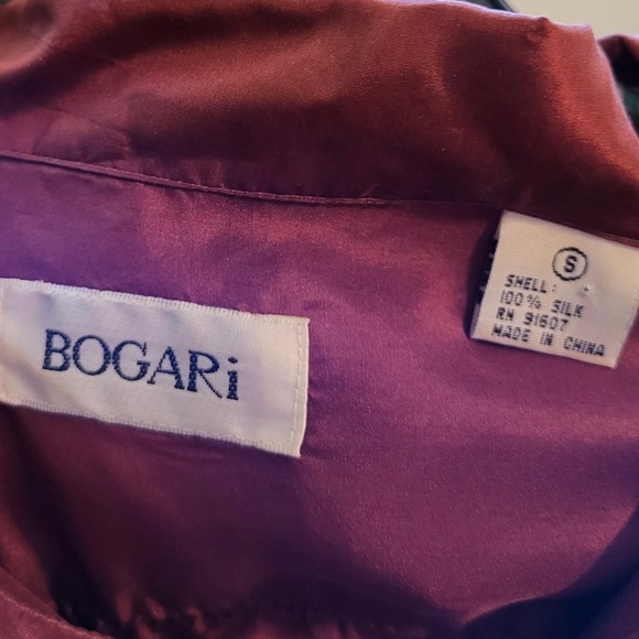 Rust Bogari Button Up Blouse - Picture 4 of 4